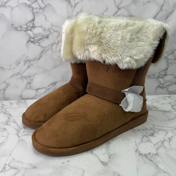 Easy USA Women’s Winter Boots sz 6 Fur Insulated Microfiber NEW # M492 - Picture 8 of 11